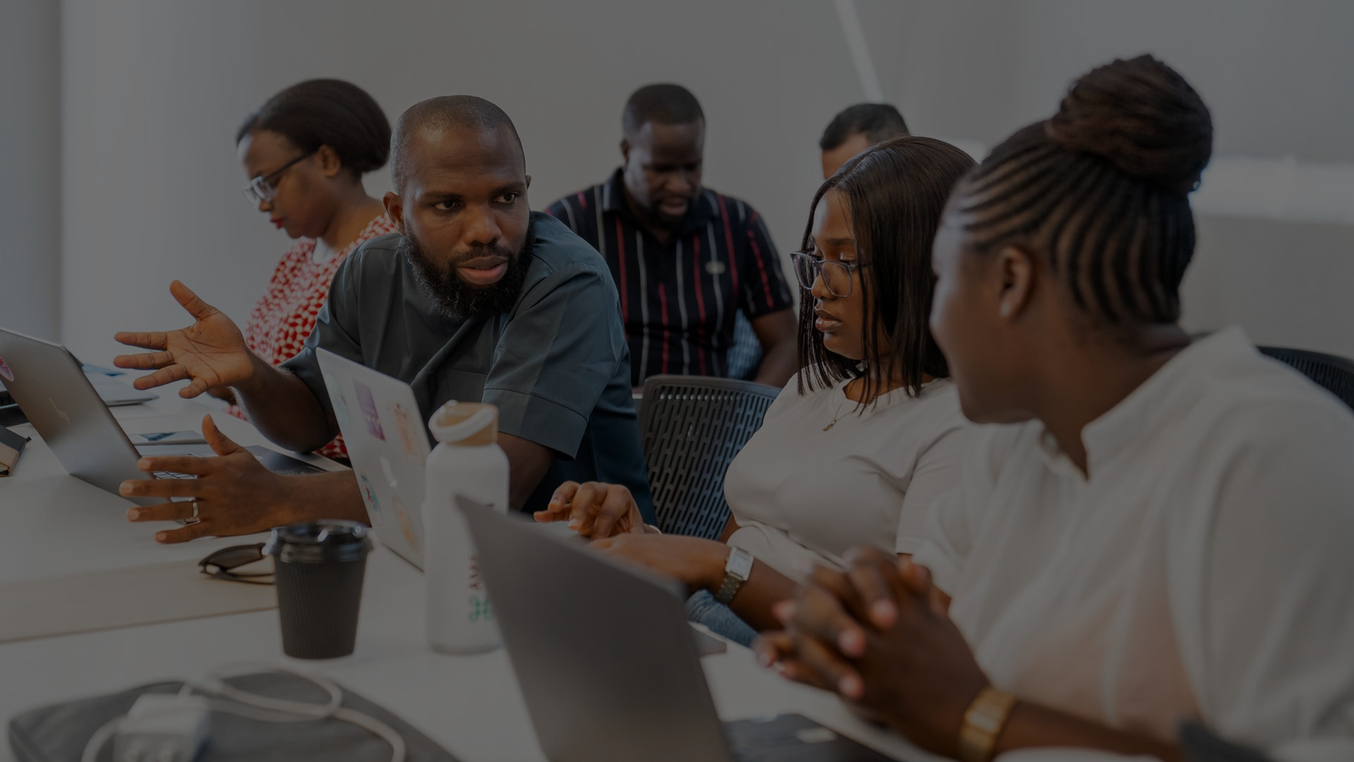 Young people connecting through a global network